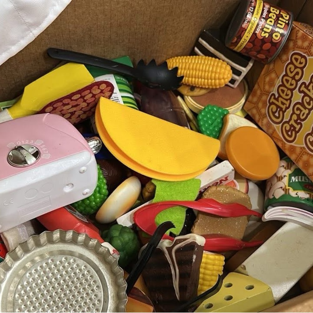Colorful Play Food Set for Kids